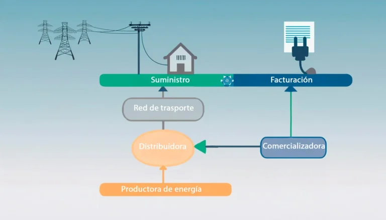 diferencia distribuidora comercializadora luz electrica gas